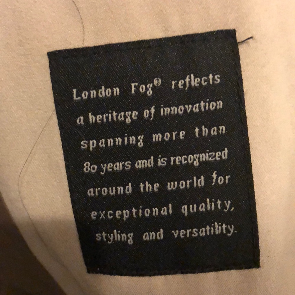 London Fog coat - Picture 3 of 4